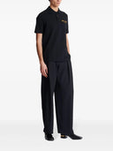 Balmain Polo -Hemd mit Vintage Balmain Stickerei