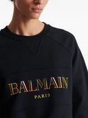 Balmain Oversized Sweatshirt With Embroidery