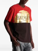 Balmain T -Shirt mit X Disney Print