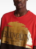 Balmain T -Shirt mit X Disney Print