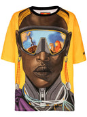 Balmain T恤，迪士尼的图形打印