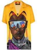 Balmain -Hemd mit Grafikdruck für Disney