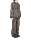Mm6 Maison Margiela Cotton Shirt With Raw Cut Details