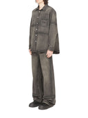 Mm6 Maison Margiela Cotton Shirt With Raw Cut Details