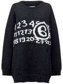 Mm6 Maison Margiela Off The Shoulder Sweater