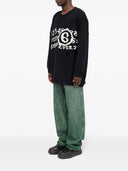 Mm6 Maison Margiela Off The Shoulder Sweater
