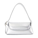 Folder Brot Shoulder Bag Osoi Leather Silver