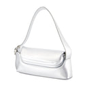 Folder Brot Shoulder Bag Osoi Leather Silver