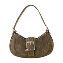 Brocle Hobo Bag Osoi Leather Brown