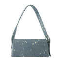 Folder Brot Shoulder Bag Osoi Cotton Blue