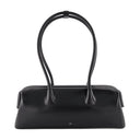 Boat Wide Shoulder Bag Osoi Leather Black