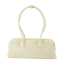 Sac à épaule à l'échelle du bateau Osoi en cuir blanc