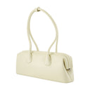 Sac à épaule à l'échelle du bateau Osoi en cuir blanc