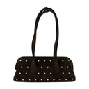 Boat Wide Mini Shoulder Bag Osoi Leather Brown
