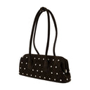 Boat Wide Mini Shoulder Bag Osoi Leather Brown