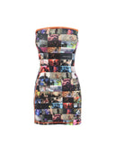 Diesel Multicolor Nylon Dress