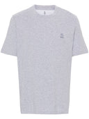 Brunello Cucinelli T -Shirt mit Druck