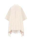 Brunello Cucinelli Doppelgestrickter Poncho
