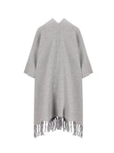 Brunello Cucinelli Doppelgestrickter Poncho