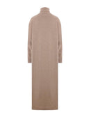 Brunello Cucinelli Cashmere Strick -Rollkragenpulloverkleid