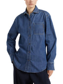 Brunello Cucinelli Denim Shirt With Monili Detail