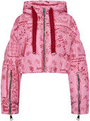 Khrisjoy Down Jacket With Paisley Print