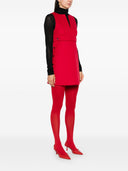 Parosh Leak Belted Mini Dress