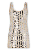 Rabanne dekorert tank top