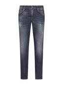 Dolce & Gabbana Slim Fünf Taschenjeans in Stretch Jeans: