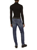 Dolce & Gabbana Slim Fünf Taschenjeans in Stretch Jeans: