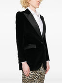 Dolce & Gabbana Cotton Velvet Single Breasted Turlington Tuxedo Jacket: