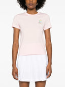 Casablanca T -Shirt mit Druck