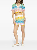 Casablanca Wave Crop Top