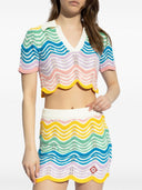 Casablanca Wave Crop Top