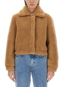 Moschino Jeans Furry Effect Jacket