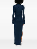 Casablanca Long Dress With Curls