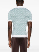 Casablanca Polo Shirt With Jacquard Monogram