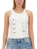 The Attico Jersey Tank Top