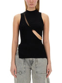 The Attico Top With Cut Out Details