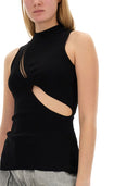 The Attico Top With Cut Out Details