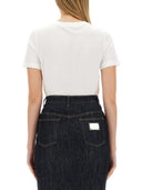 Dolce & Gabbana T Shirt With Logo Patch