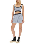 Marni Bermuda Shorts z wzorem paska