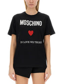 Moschino T Shirt With Logo