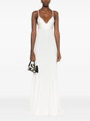 Jacquemus la Robe Spallina Langes Kleid