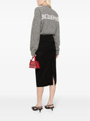 Jacquemus la Bile Jacquemus Pullover mit Intarsia -Logo