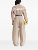 Jacquemus la Bile Jacquemus Pullover mit Intarsia -Logo
