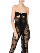 Oseree Lace Ruffle Jumpsuit