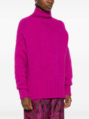 어깨 소매가 낮은 랜빈 스웨터