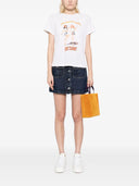 Re/Done T Shirt With Graphic Print