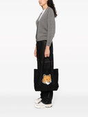 Maison Kitsune` -Einkaufstasche mit Druck